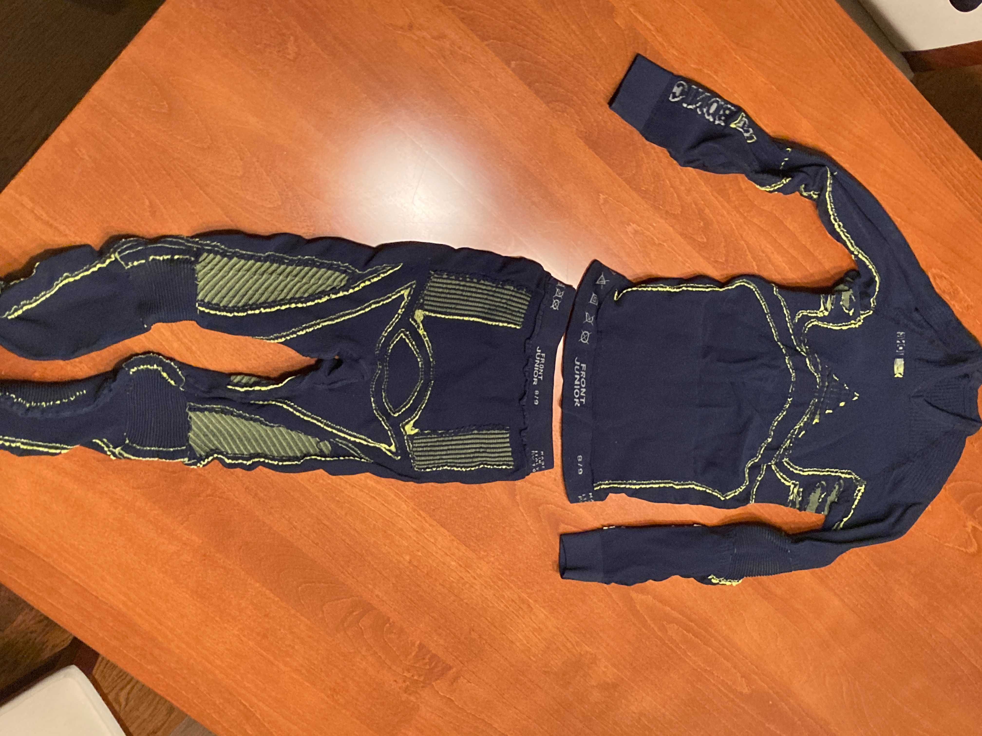 X Bionic bielizna termoaktywna koszulka spodnie 8-9 lat