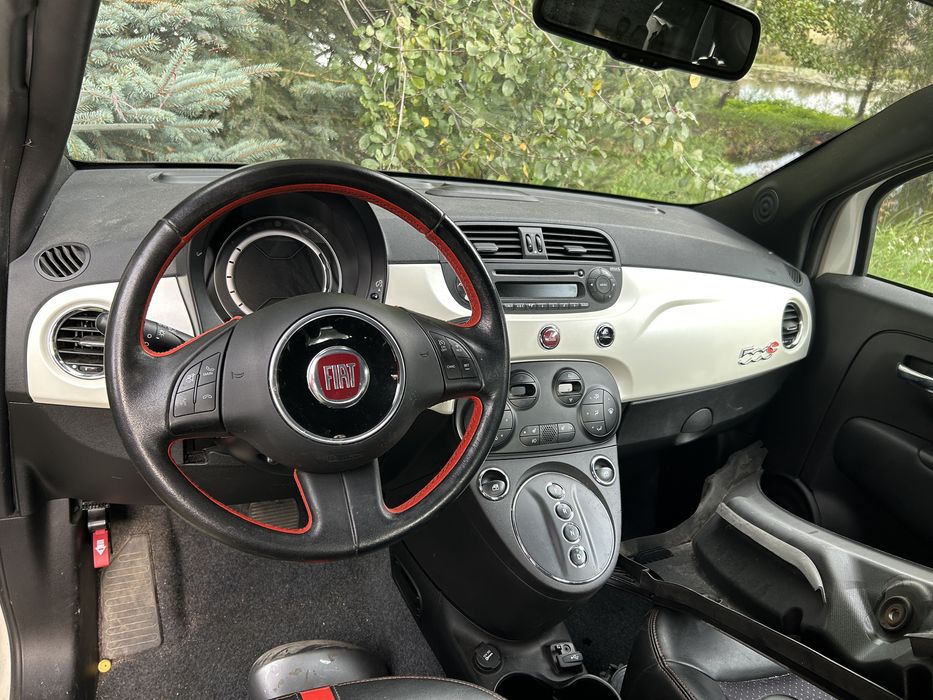 Fiat 500e 2015 cały na części chłodnica zawieszenie drzwi klapa amor