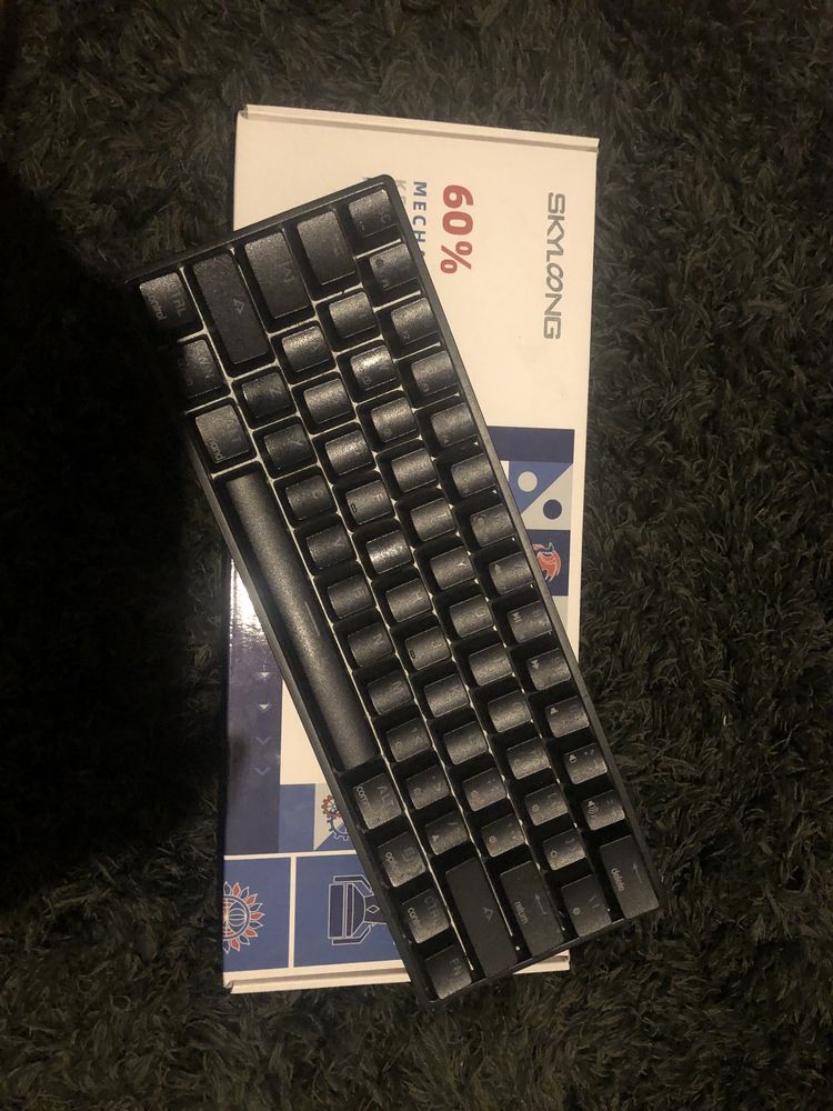 Klawiatura mechaniczna skyloong sk61 brown switch