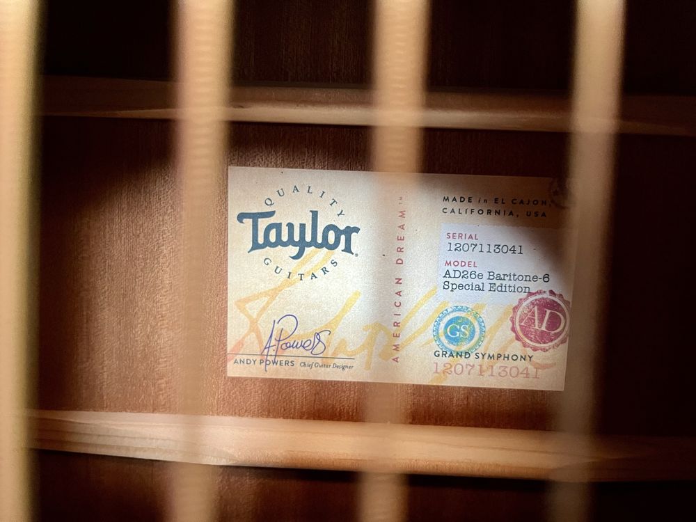 Taylor barítono AD 26e