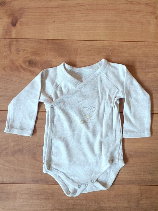 Conjunto de 5 Bodies bebé manga comprida - 3 meses (62cm)