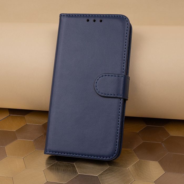 Etui Smart Classic Do Xiaomi Redmi 12 4G / 12 5G Granatowe