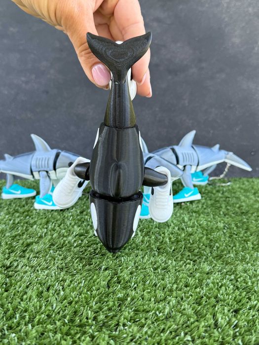 Оркалеро Оркала (Orcalero Orcala) шарнірна іграшка 3Д, довжина 17 см