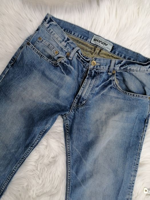 Spodnie jeans męskie