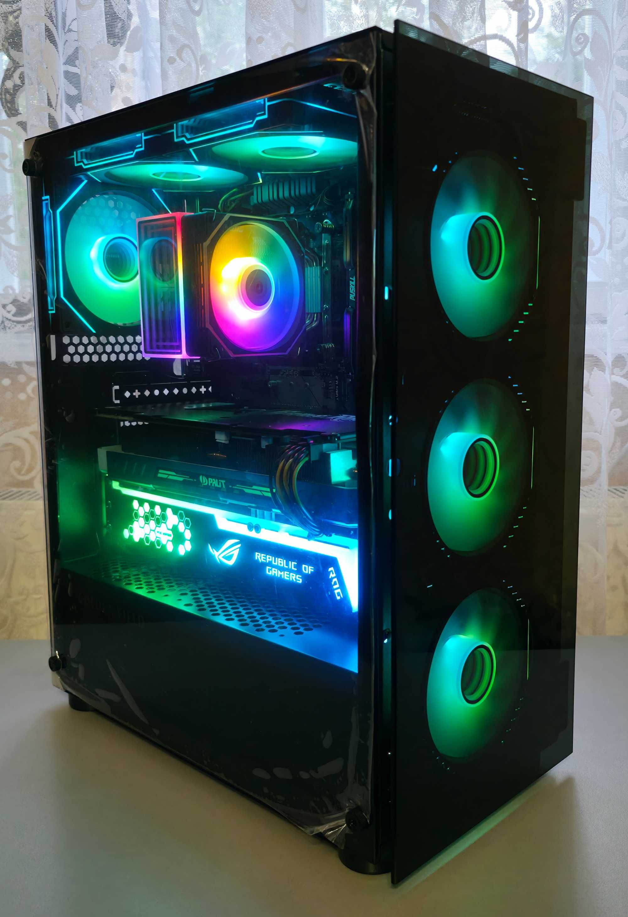 Ігровий комп'ютер AMD Ryzen 5 3600/B450M/GTX1070/32Gb/512Gb SATA 6