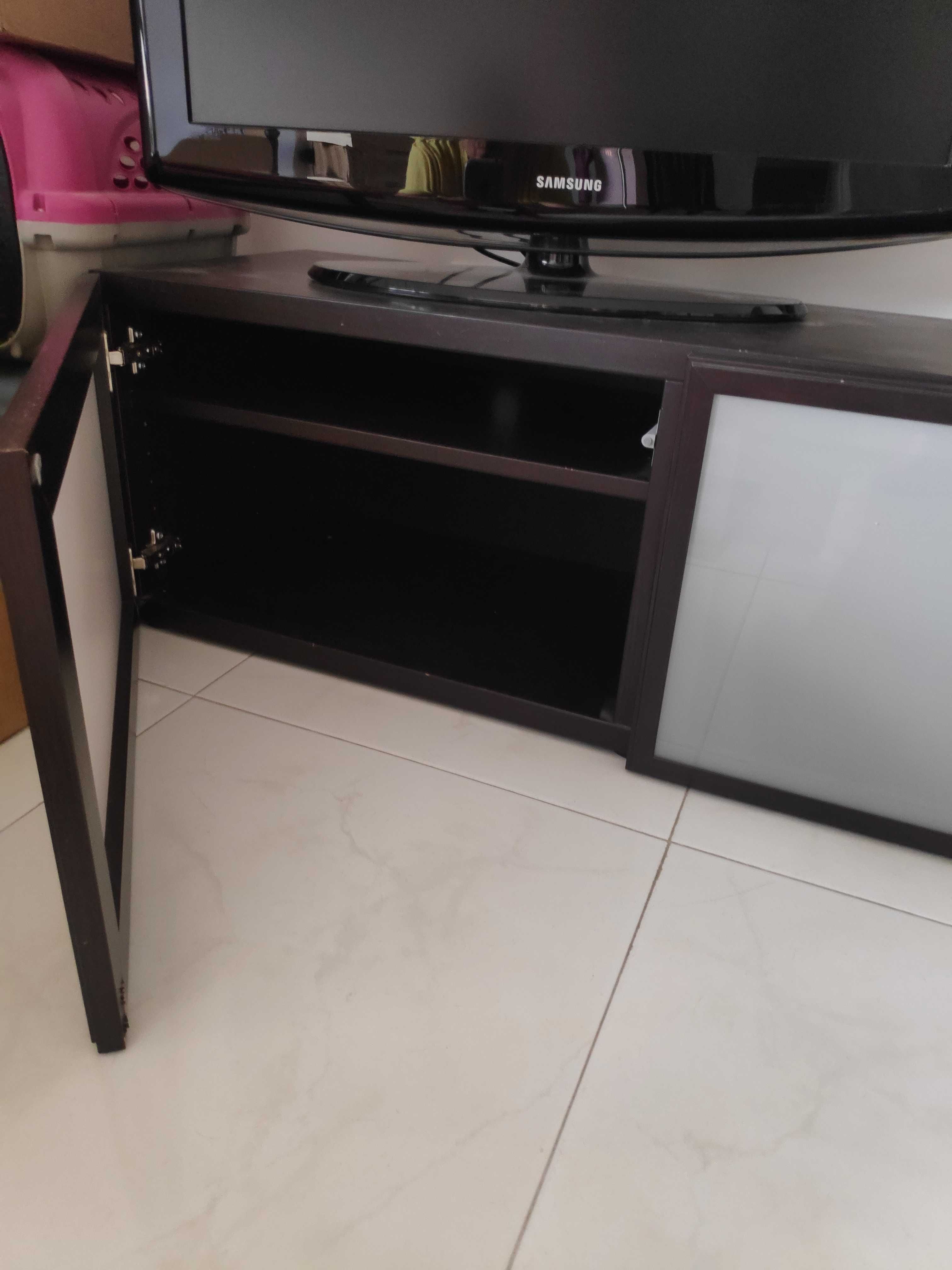Movel televisão IKEA castanho escuro