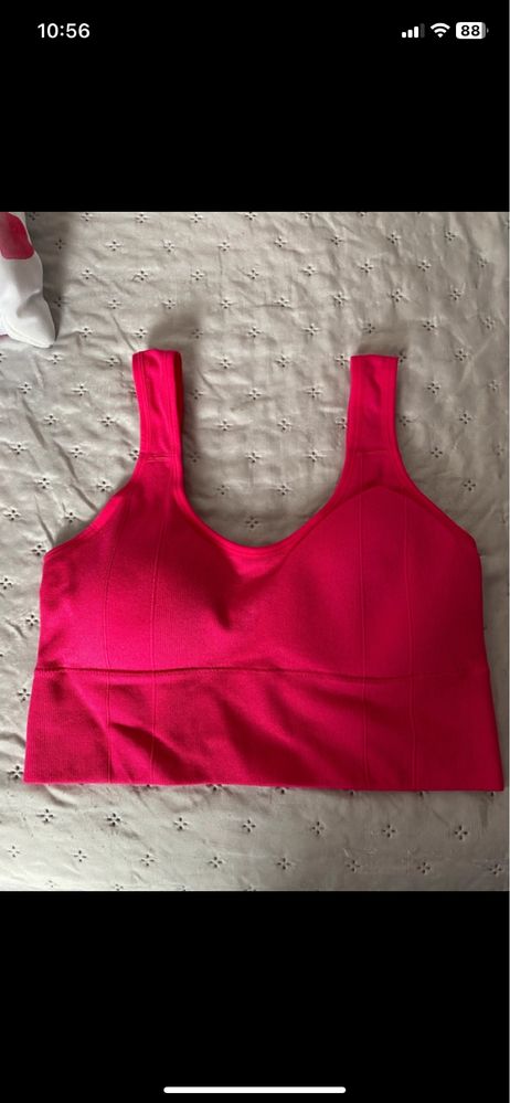 Top rosa desportivo