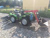 Traktorek ogrodniczy Agrozet TZ4K14 ładowacz tur , widły, zadbany