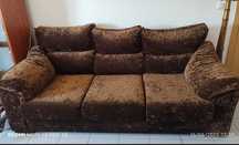 Sofá cama 3 lugares com chaise Long