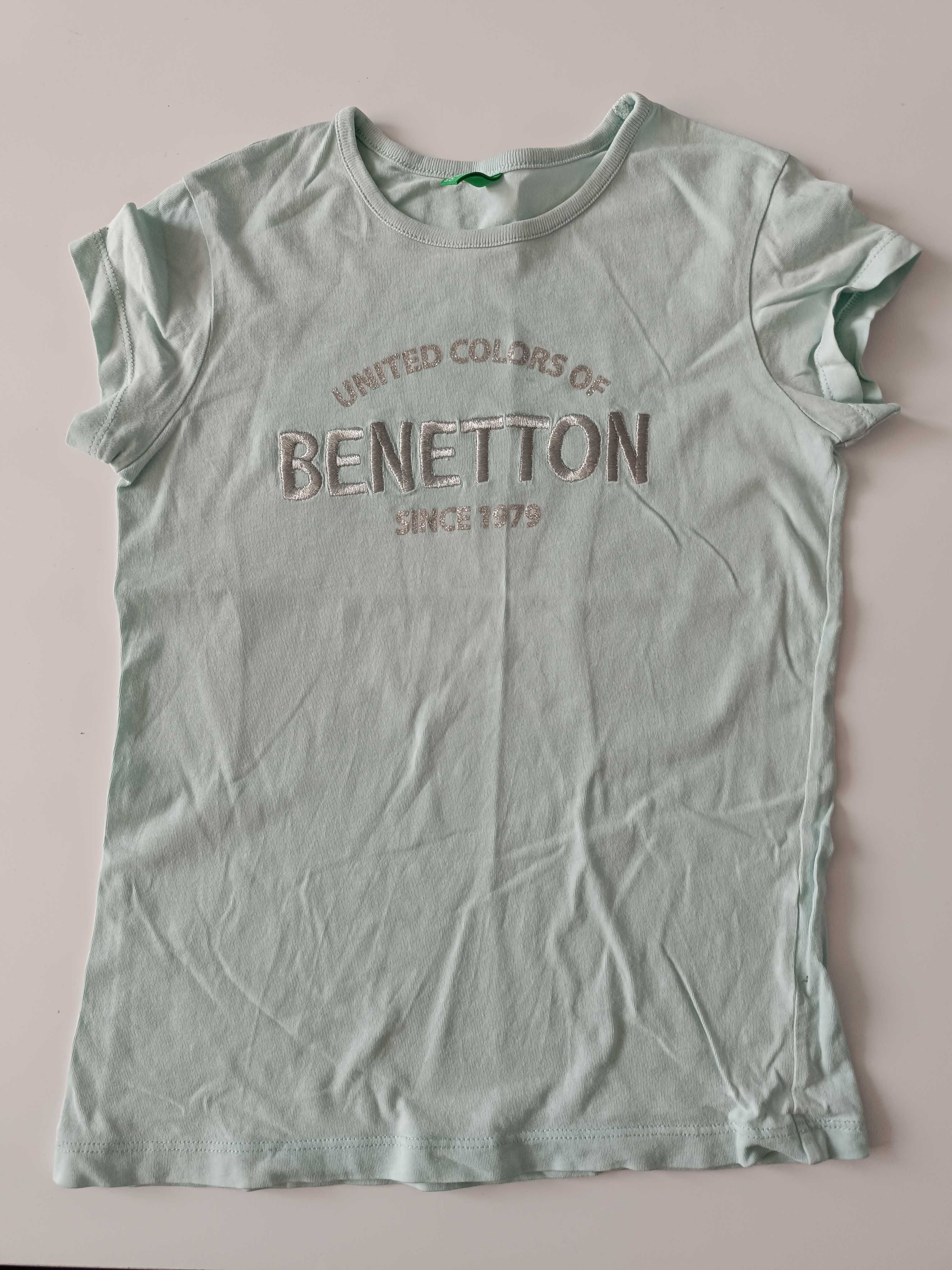 T-shirt bluzka Benetton rozm. 122/128