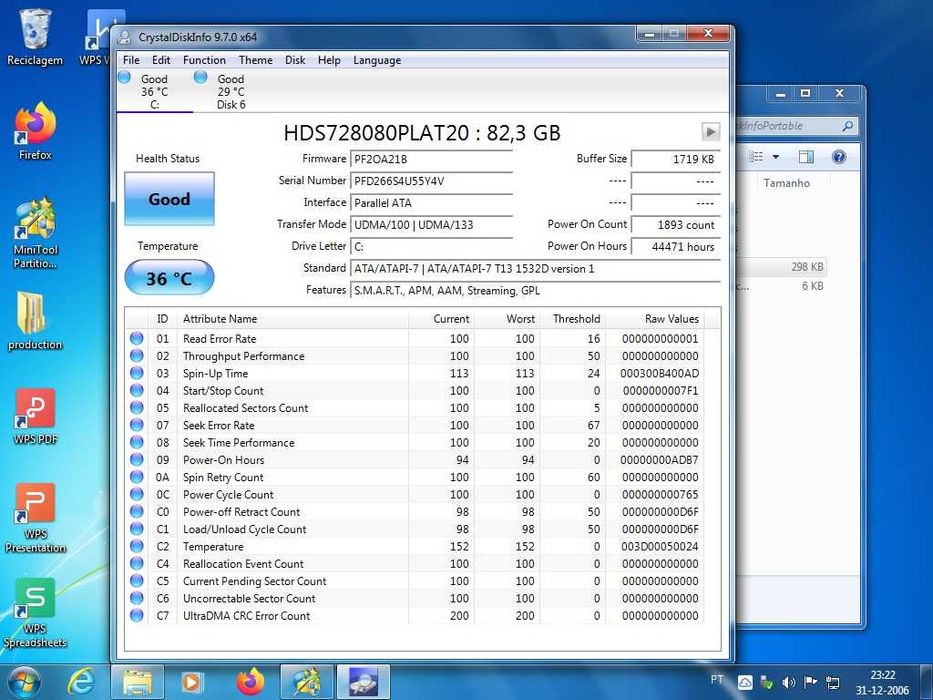 Disco IDE 80Gb 3.5"