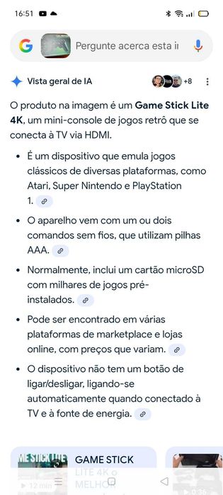 Consola Retro 1000 Jogos. Oportunidades