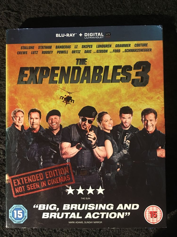 The Expendables Mercenários Trilogia Blu ray