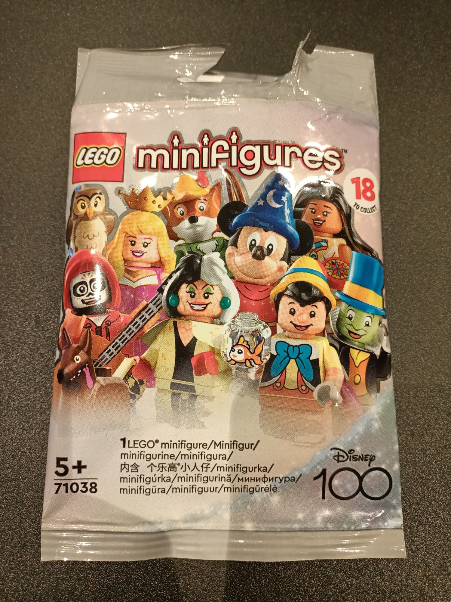 LEGO, minifigures (minifigurka) 71038, Disney 100, OSWALD