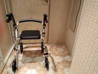 Chodzik balkonik Rocky 4 Wheel Aluminium
