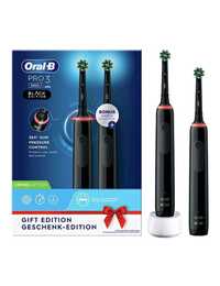 Zestaw szczoteczek ORAL-B Crossaction Pro 3 3900 Black Edition.