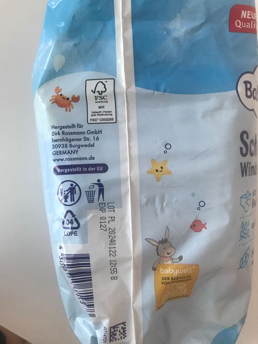 Pieluszki do pływania S Babydream