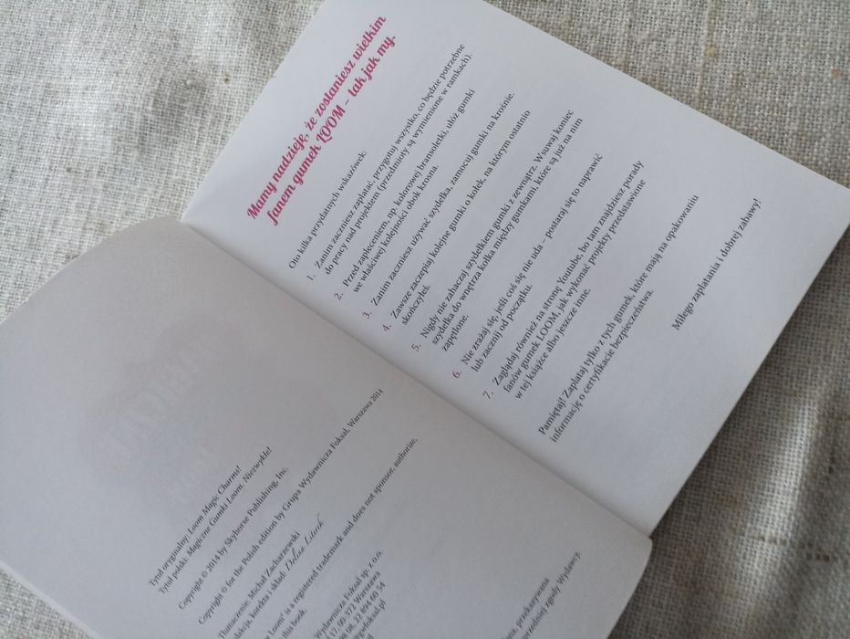 Magiczne gumki loom Dla zaawansowanych
Niezwykłe! 
Dla zaawansowanych