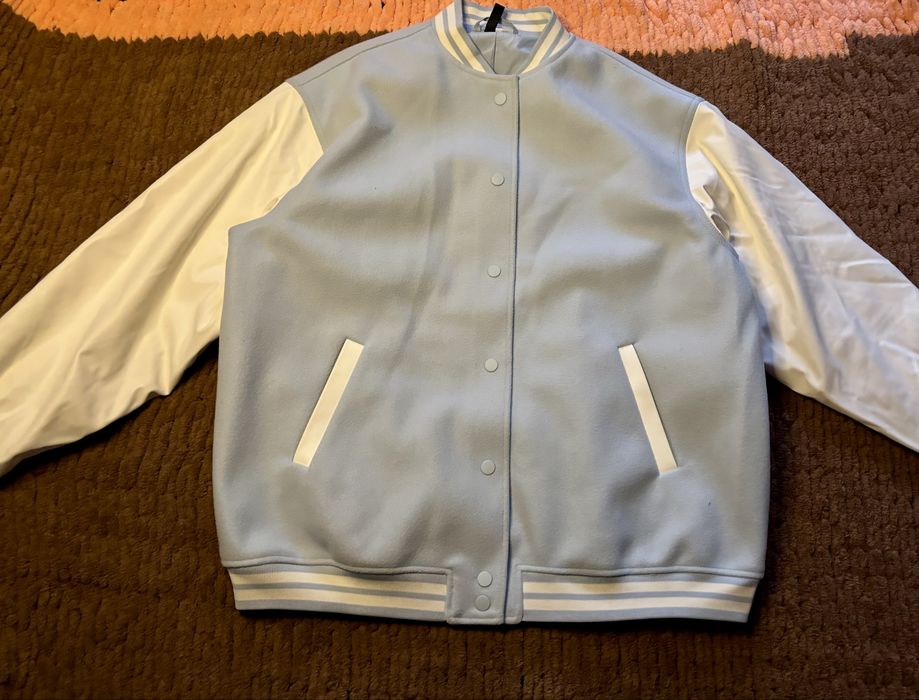 Бомбер блактний оверсайз H&M 44 р