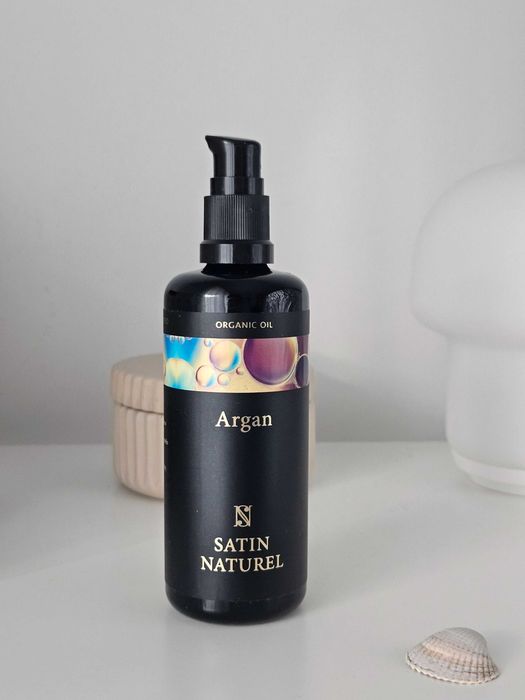 Organiczny Olej ARGANOWY SATIN NATUREL 100ml z atomizerem Olejek