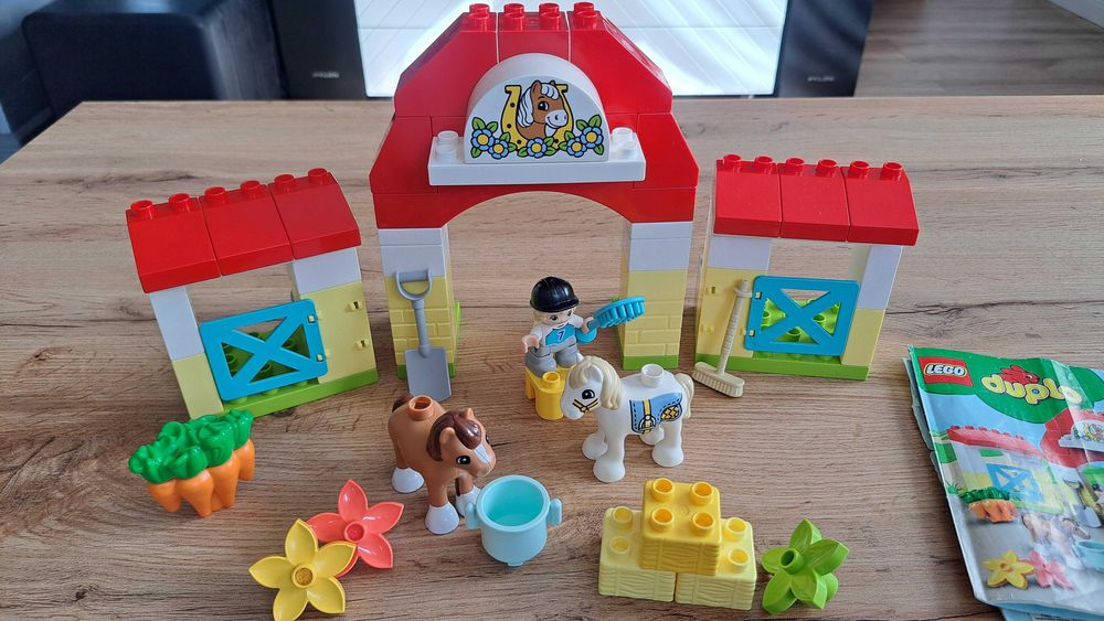 Lego duplo stadnina koni 10951  - kompletny zestaw