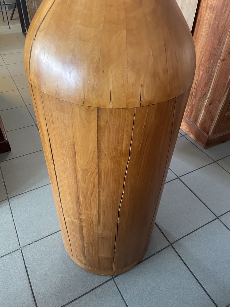 Barek drewniany winiarka butelka