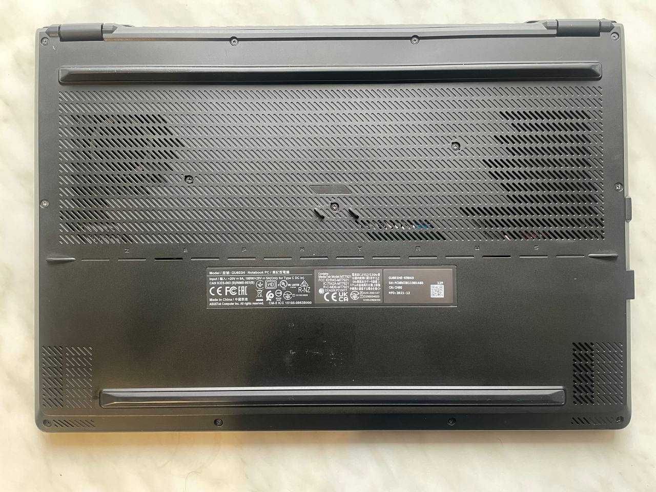 Терміновий продаж,торг / Asus ROG Zephyrus M16 / i7-11850H/ 3050ti /