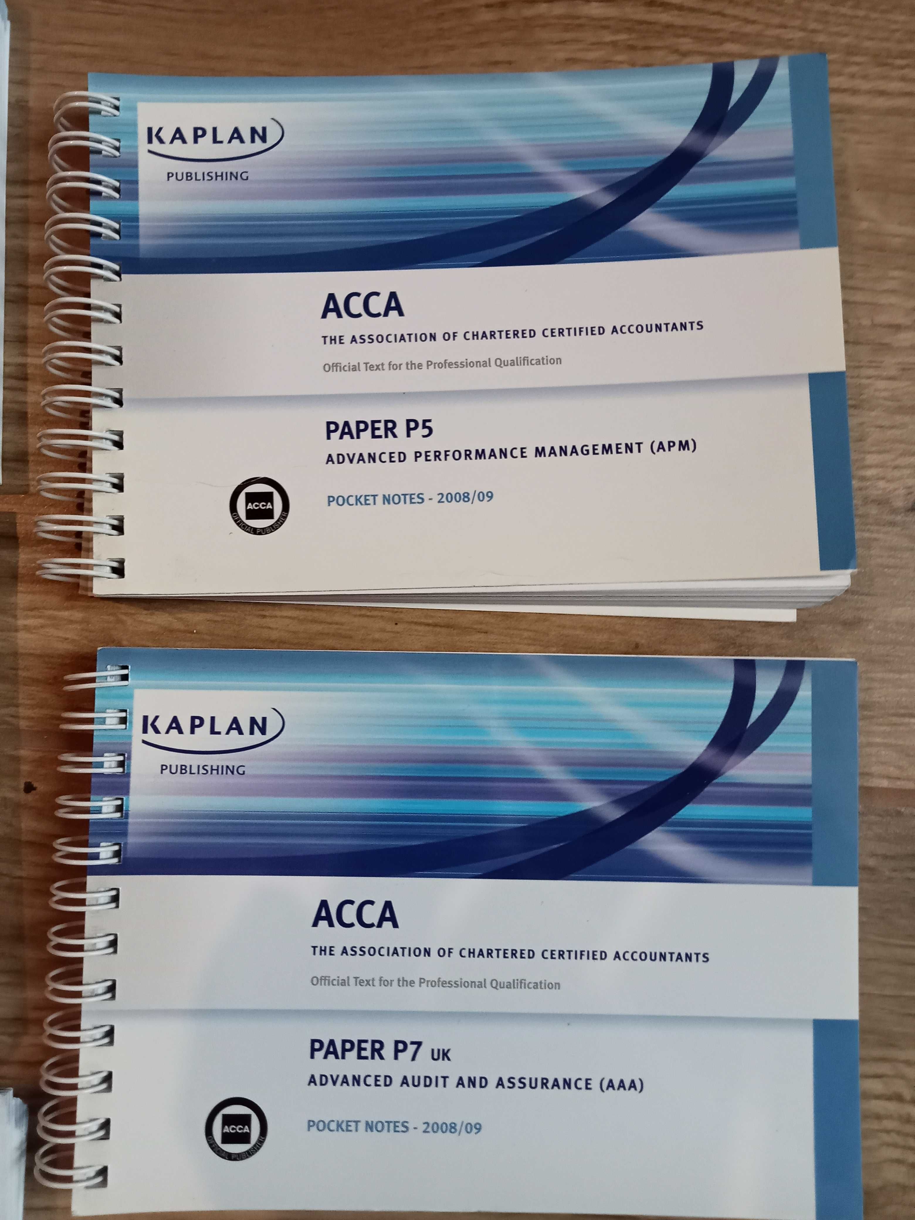 Książki pt.: Zestaw ACCA P1, P3, P4, P5 i P7 (wersja angielska)