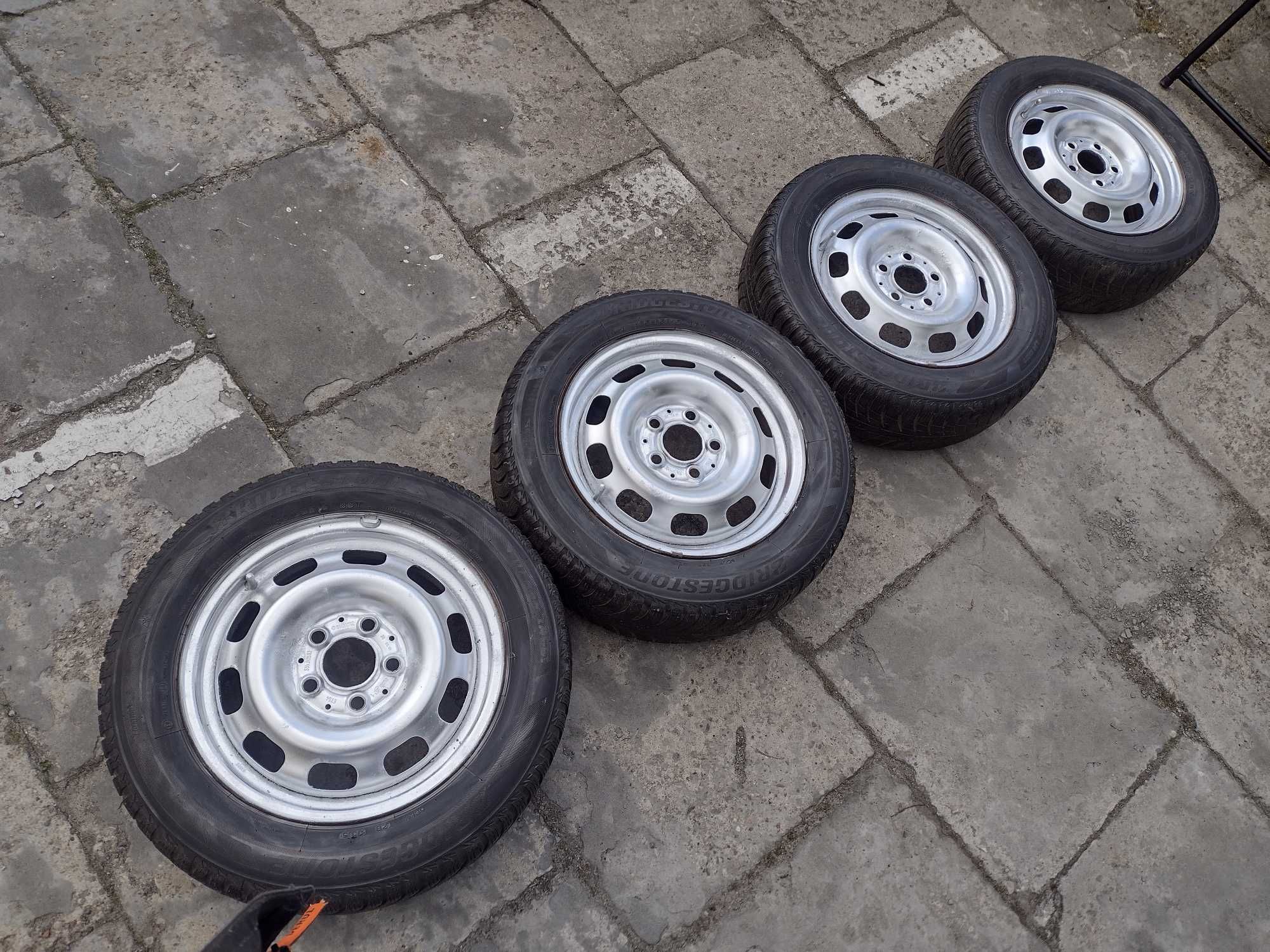 Koła 15" opony Bridgestone 185/65/R15 Audi Seat Skoda VW Mercedes BMW