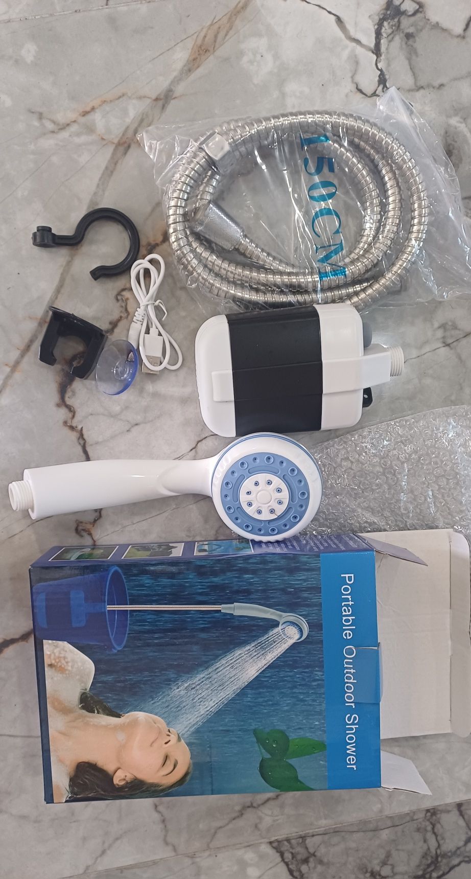 Душ портативний акумуляторний  Portable shower