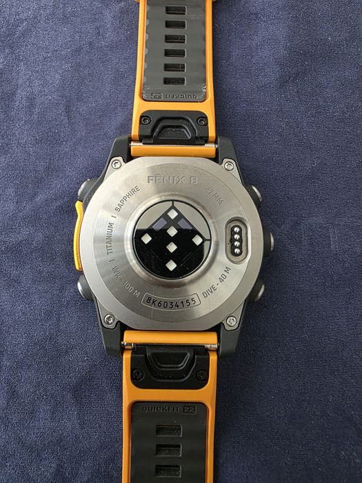 Часы GARMIN FENIX 8. 47mm. AMOLED Sapphire Titanium