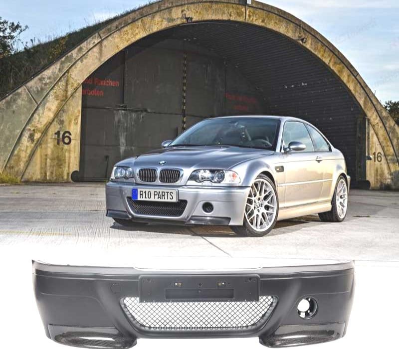 PARA-CHOQUES FRONTAL BMW E46 98-06 LOOK M3 CSL