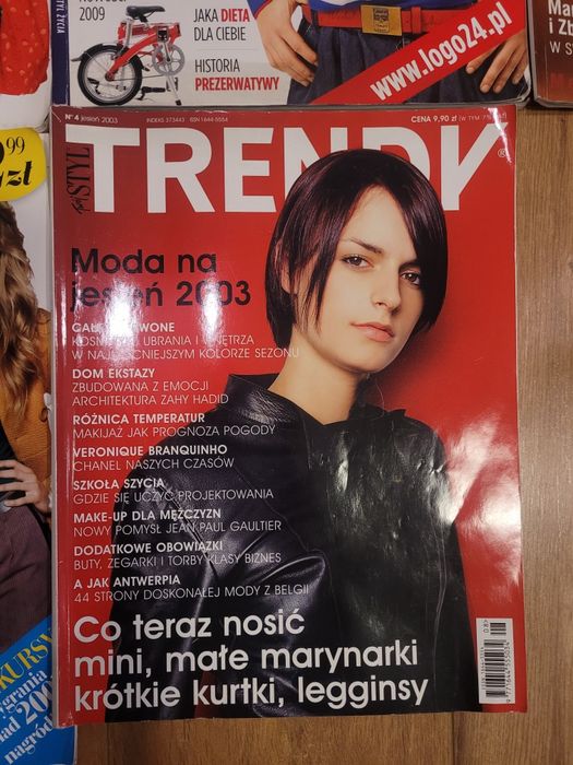 Czasopismo Hot Logo Trendy Styl