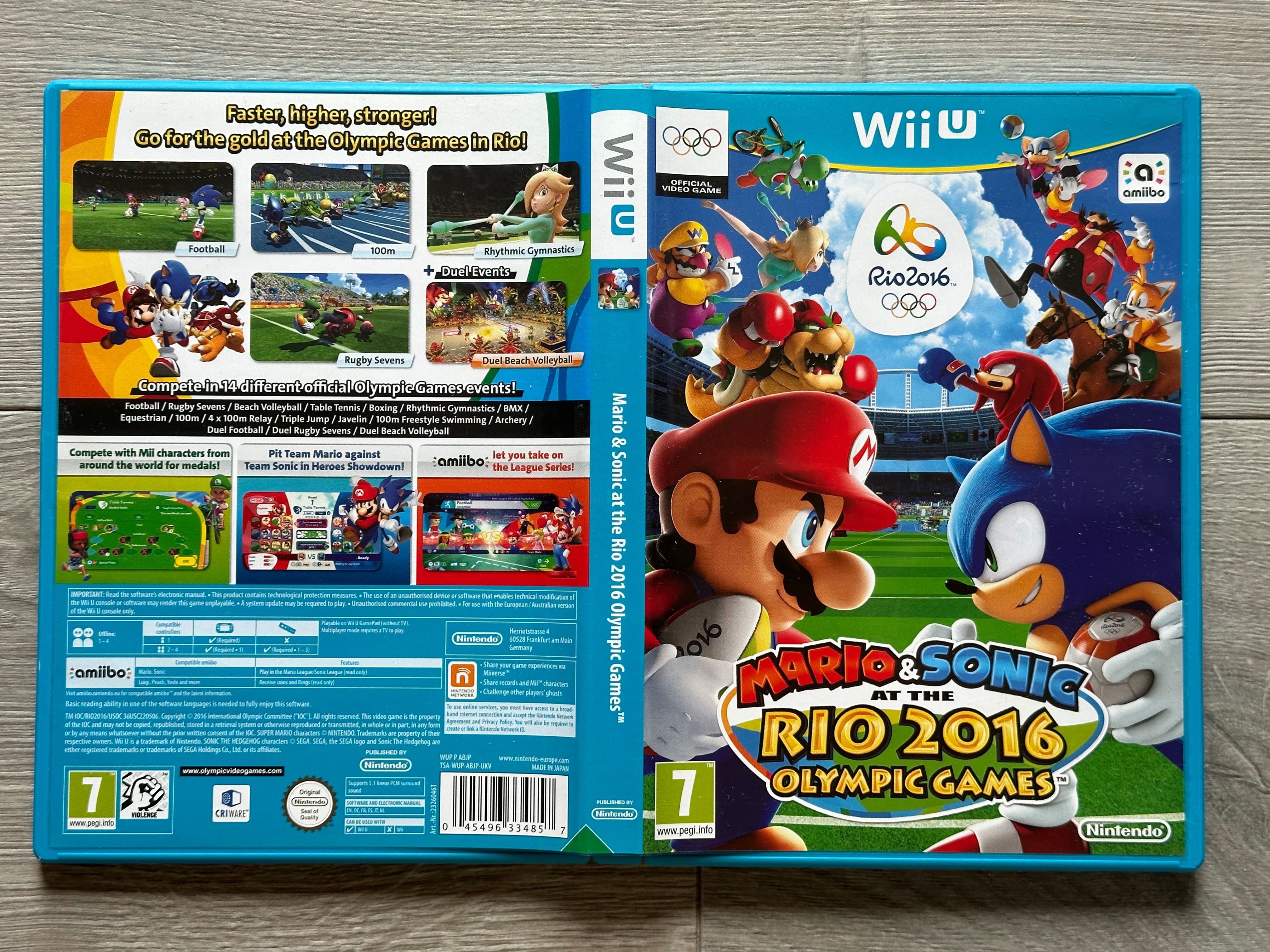 Mario & Sonic at the Rio 2016 Olympic Games / Wii U