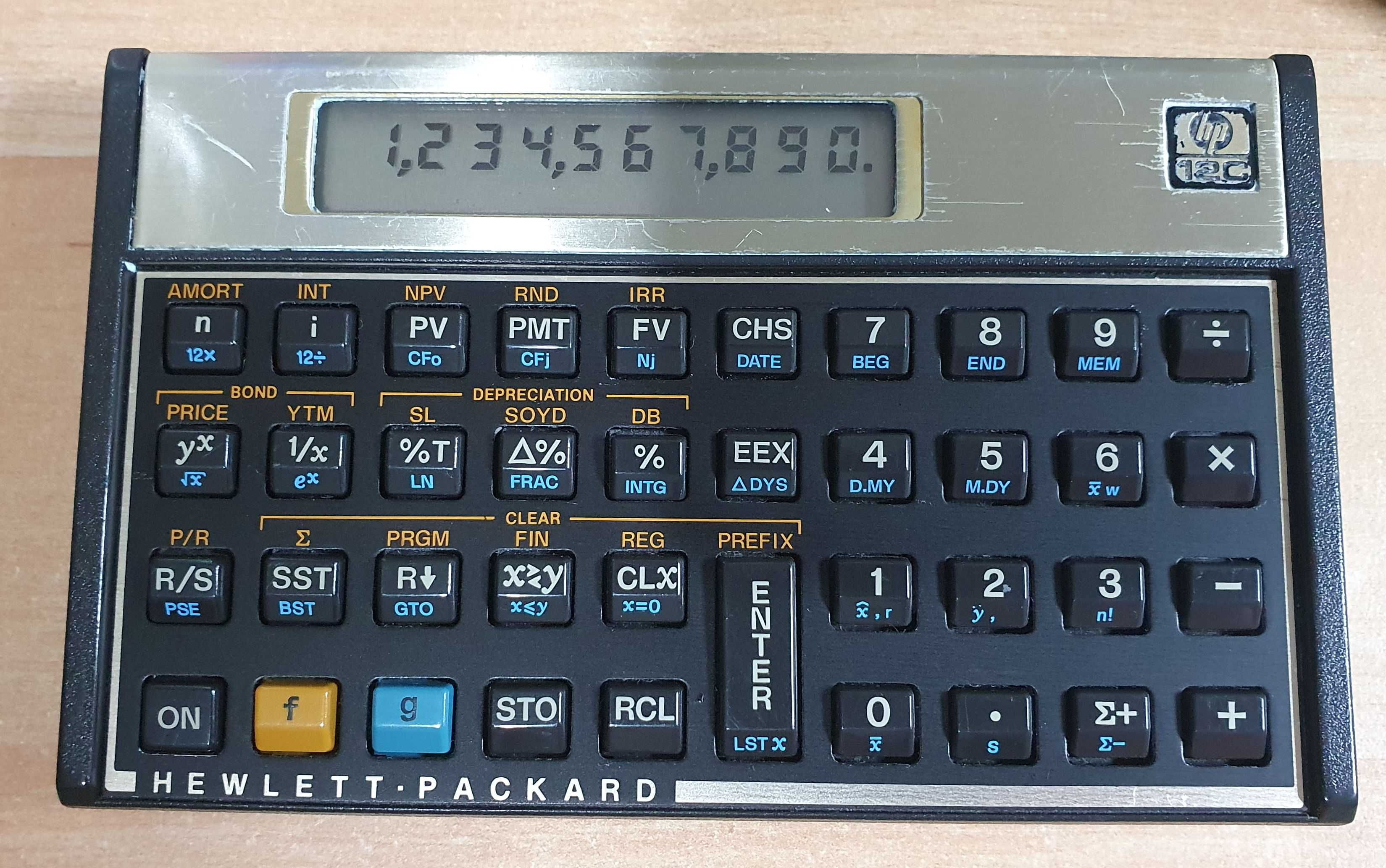 Calculadora HP 12C - com pilhas novas !