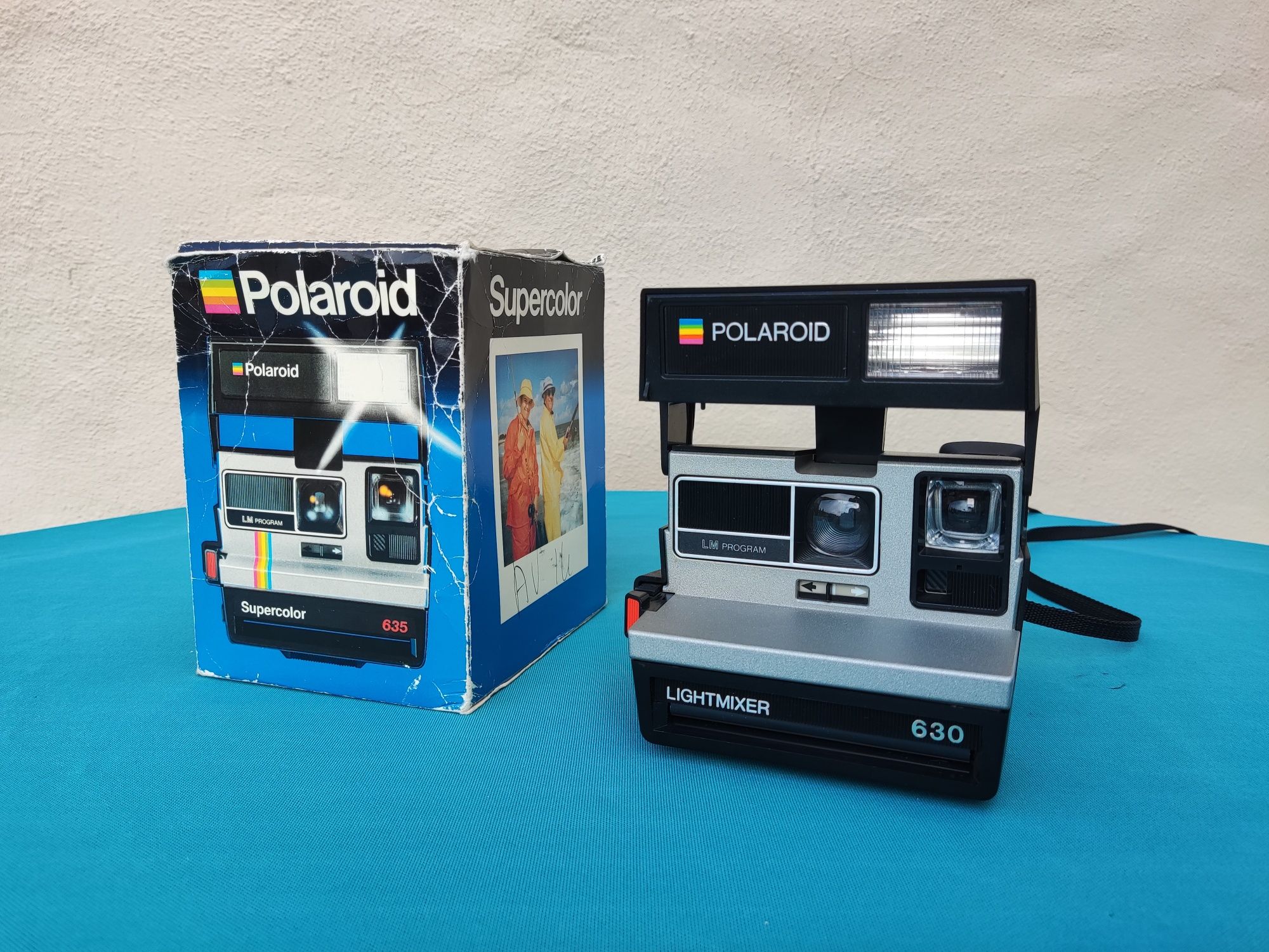 Polaroid 630 Lightmixer- vintage (Caixa Original)