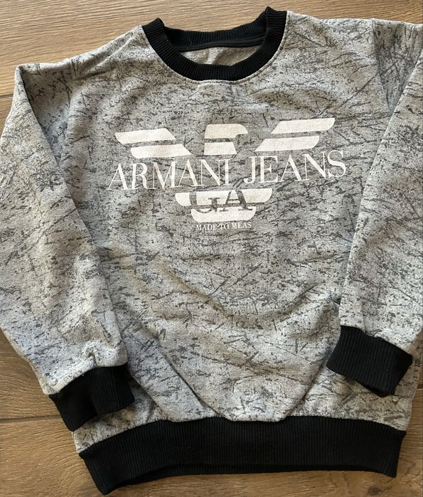Szara bluza Armani Jeans 122 cm