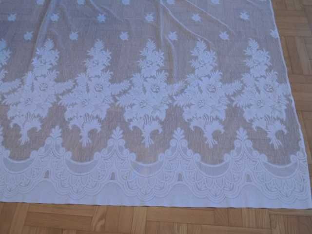 Firanka biała 160x300