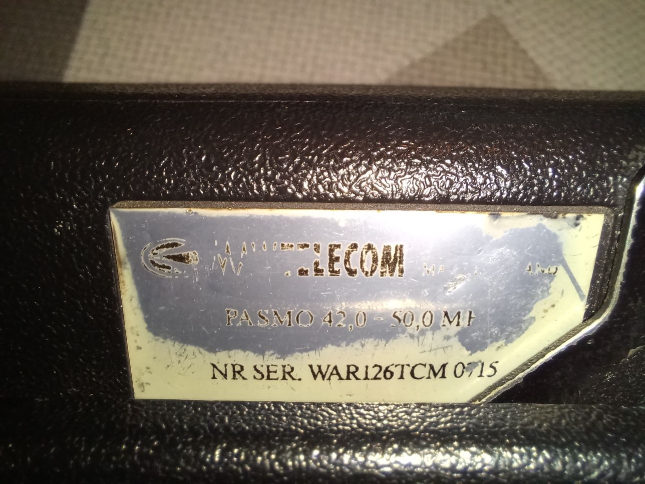 Radiotelefon Motorola P200 z Wojska Polskiego