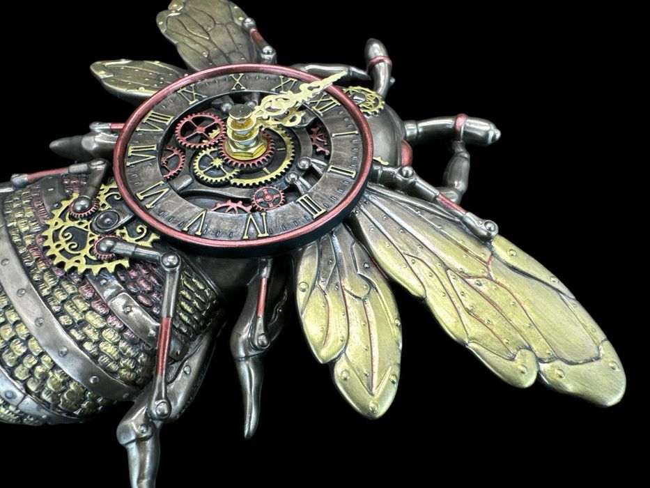 Steampunk Zegar Ścienny Pszczoła Veronese  Wu77408a4