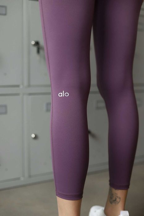 Легінси Alo Yoga Stretch High Waist Sports Leggings Light Purple