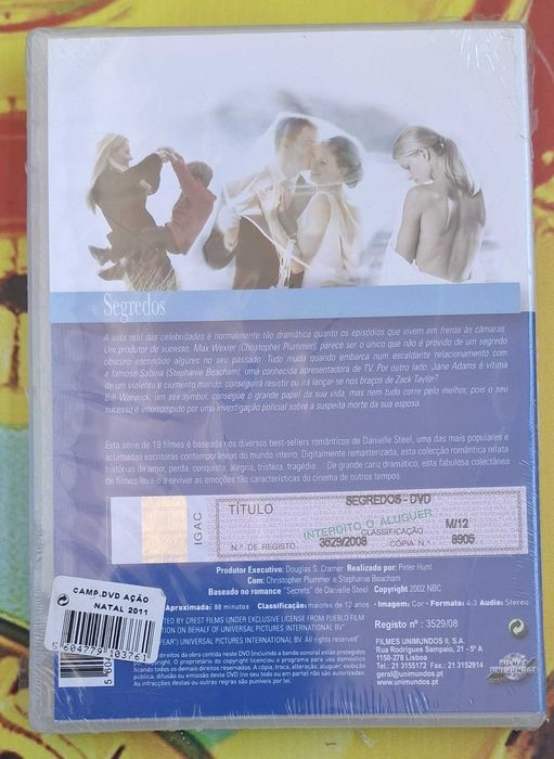 DVD - Filme - Segredos (Novo, original e selado)