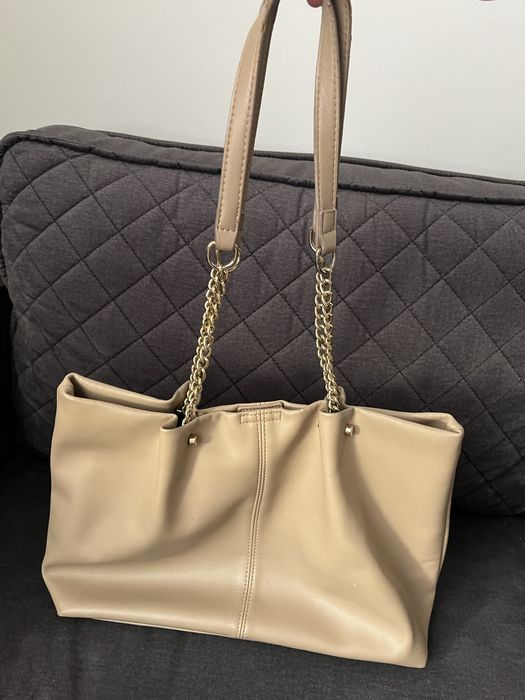 Torebka damska beżowa