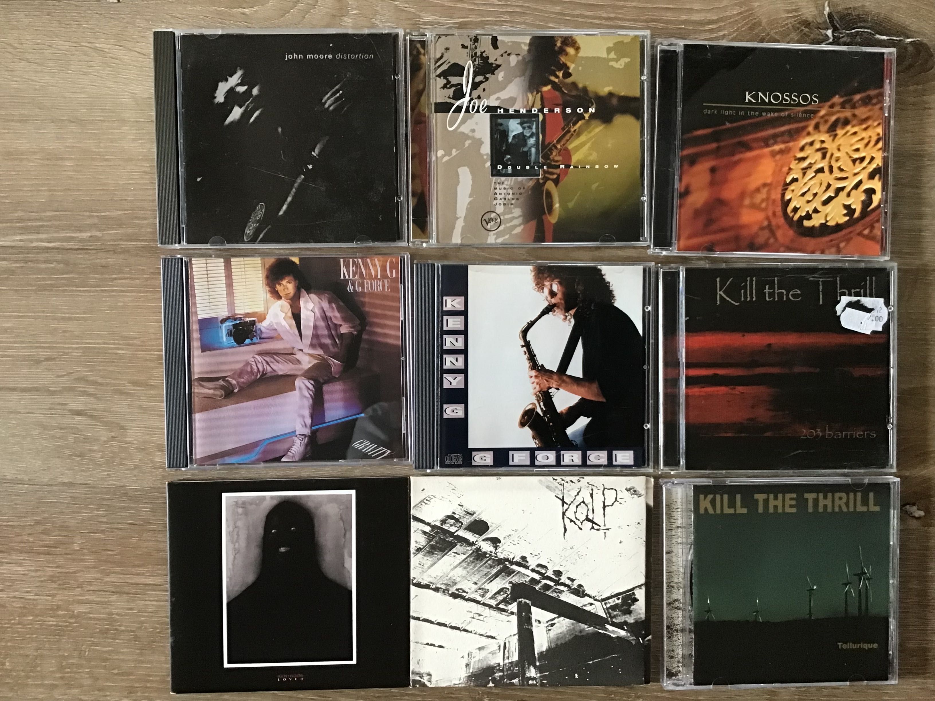 CDs metal, rock, etc Letra J + k + L
