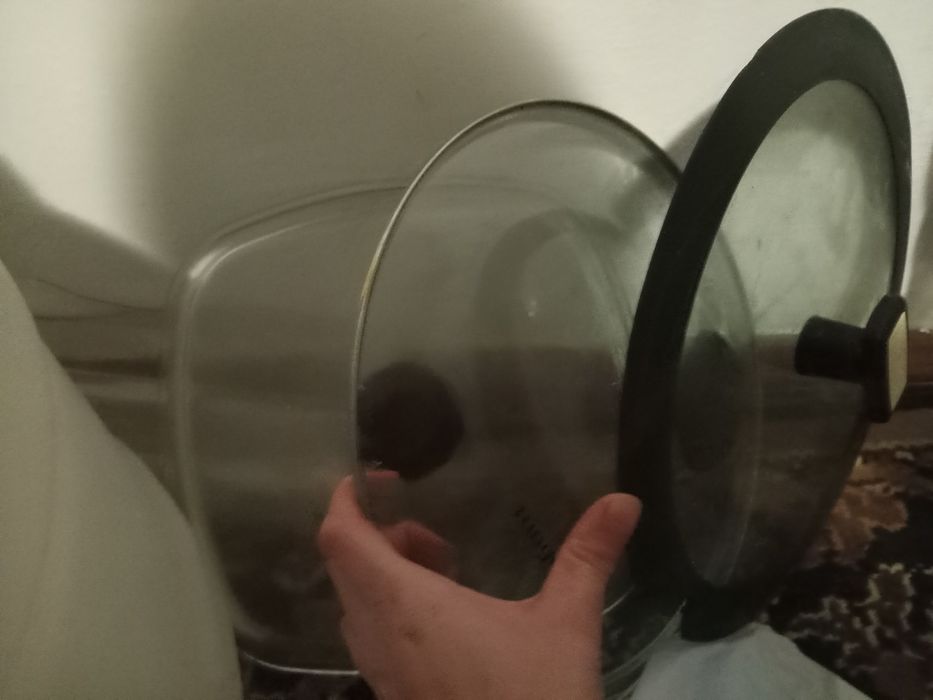 Скляні кришки для посуду