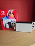 Nintendo switch oled +25 gier+sd256gb