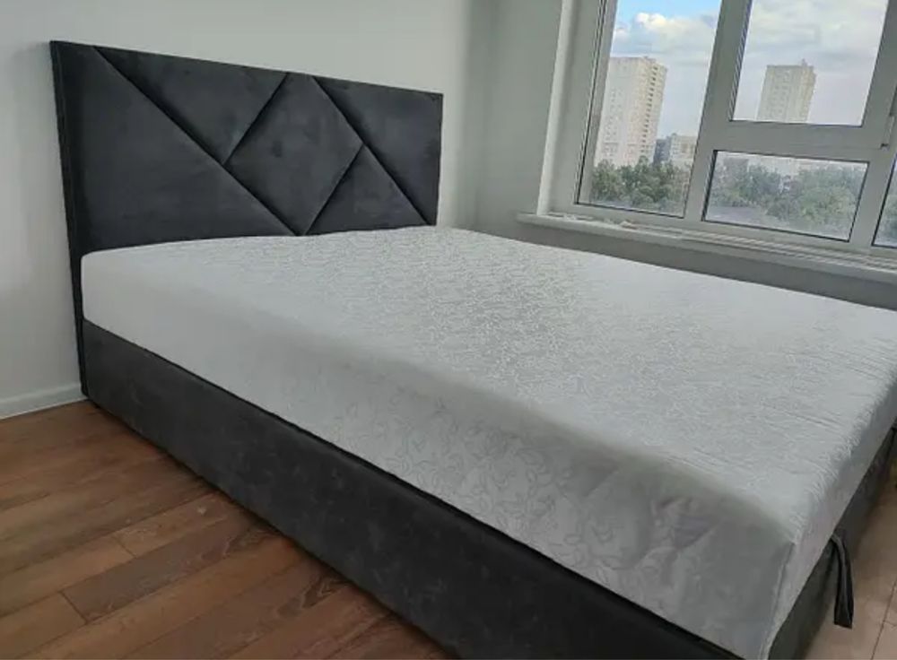ХІТ ПРОДАЖУ!!! Ліжко «Геометрія» з корпусним матрацом від виробника