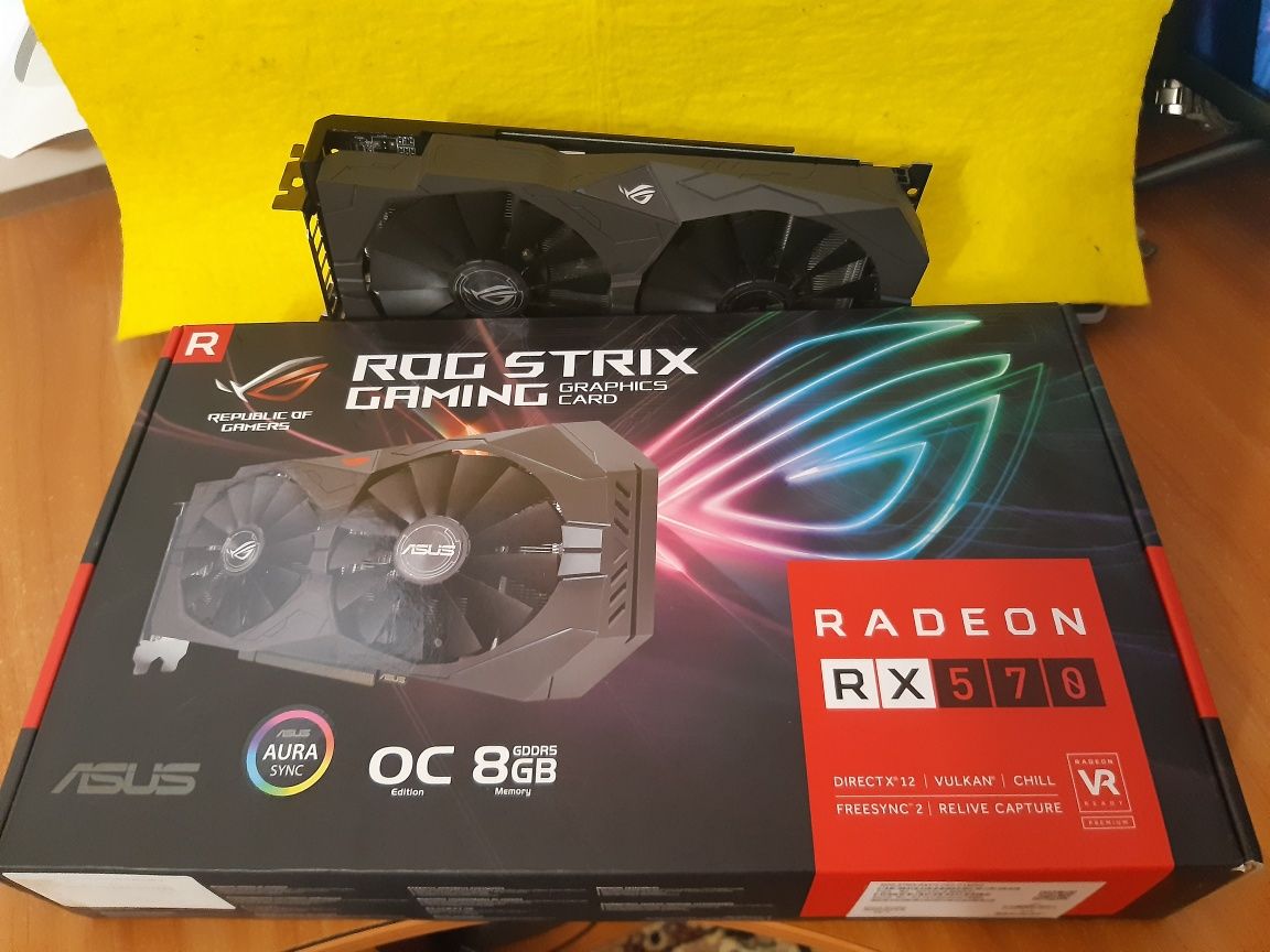 Asus RX570 8GB OC Gaming (rx580, 1050ti, 1066, 1070)