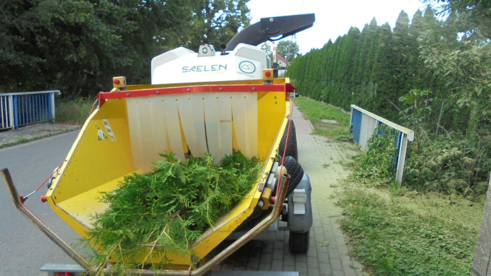 rebak rozdrabniacz do galezi spalinowy saelen jaguar 45 ds kubota 2017