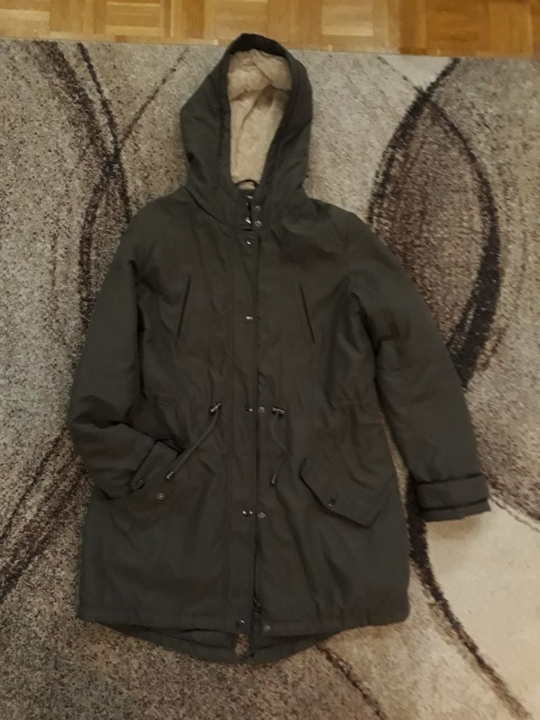 Kurtka/ parka, jesienno/ zimowa r. 38/40